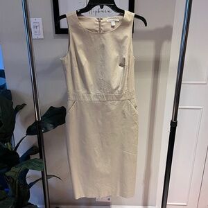 Banana Republic Sheath Khaki Dress - Size 4